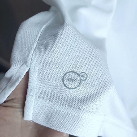 Men's New With Tag Size 4XL Puma Essential 2.0 White Golf Short Sleeve Polo - Picture 7 of 14